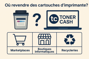 Où revendre des cartouches d'imprimante